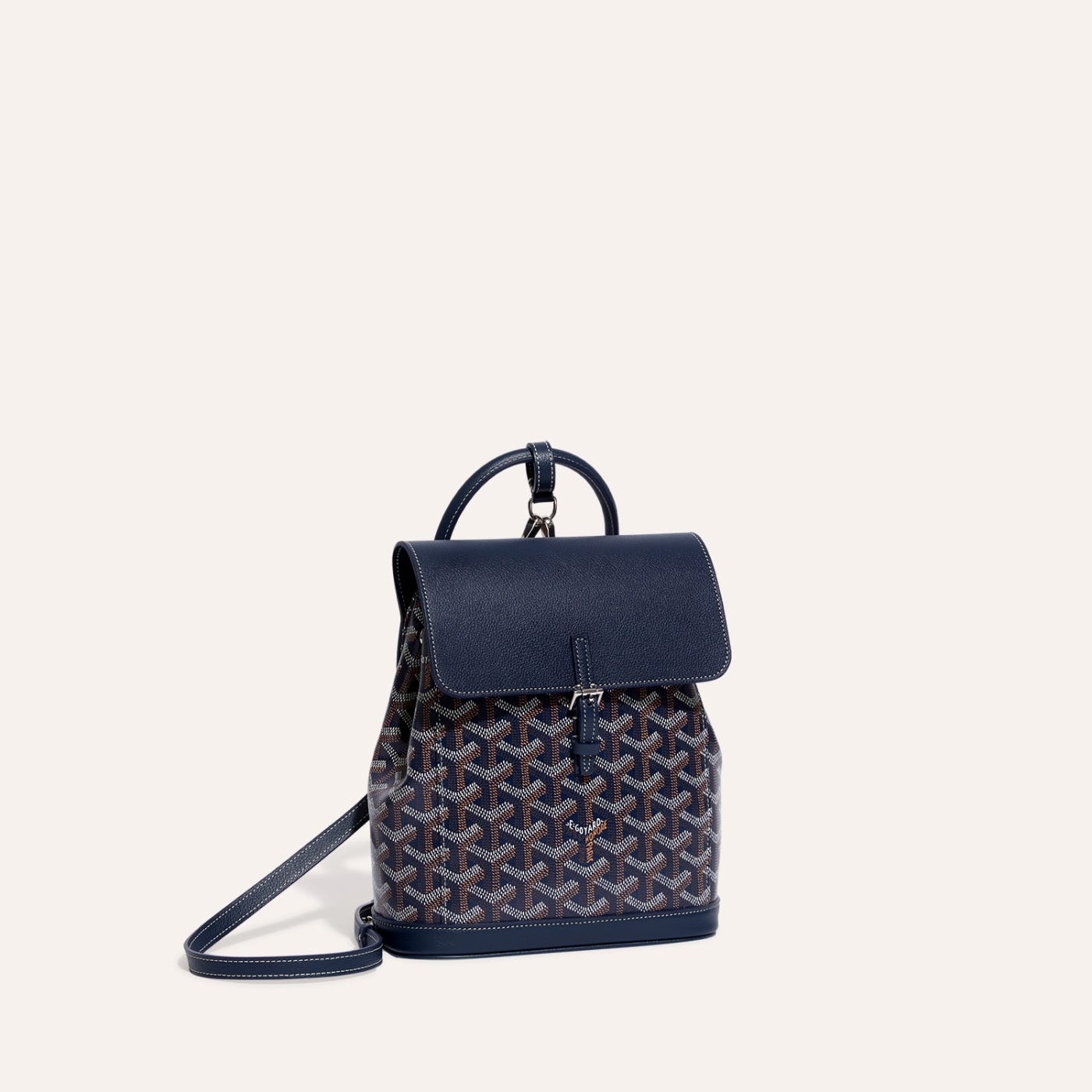 Goyard Alpin Mini Backpack Navy Blue - Image 1
